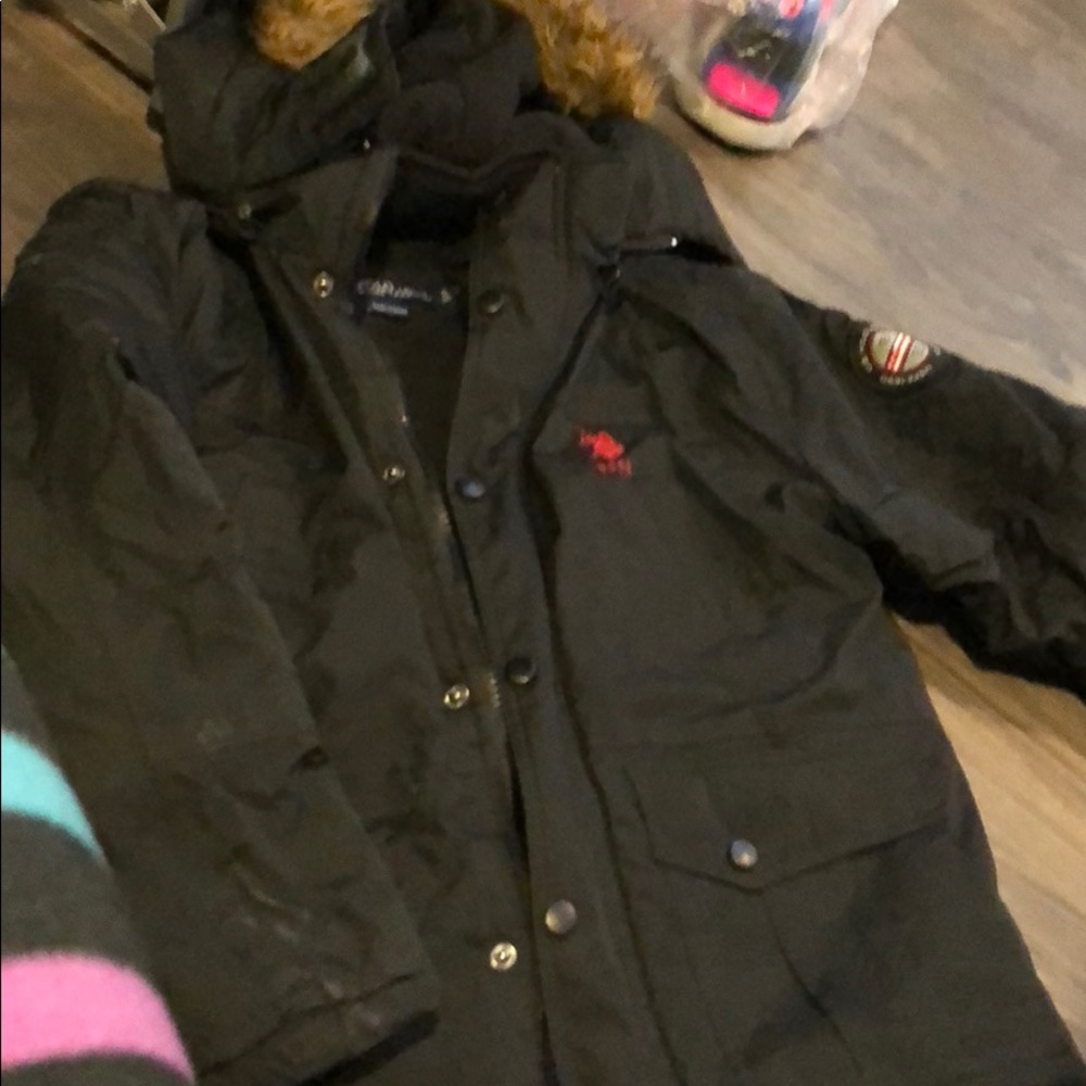 USPA Assoc Polo Coat